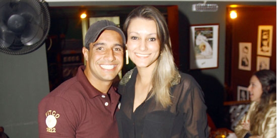 Romildo Júnior e Isabela Peixoto também marcaram presença no bar Picanha na Tábua na semana passada